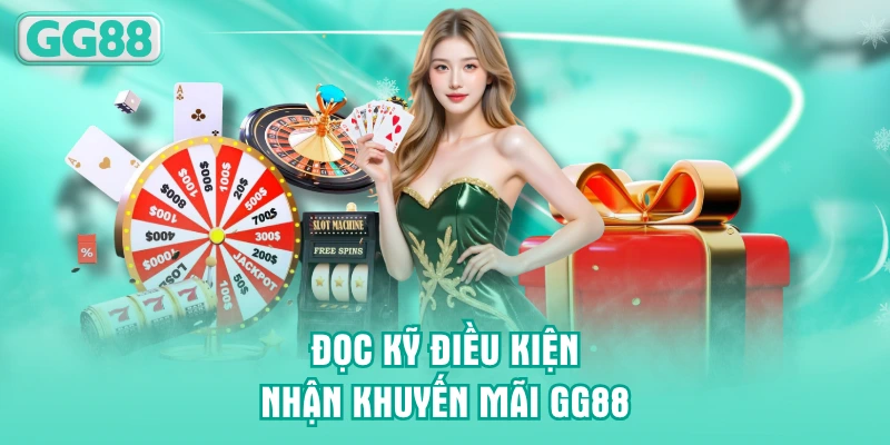 Đọc kỹ điều kiện nhận khuyến mãi GG88